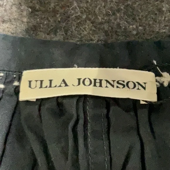 Ulla Johnson Alexi Black and White Embroidered Jumpsuit - Picture 6 of 6